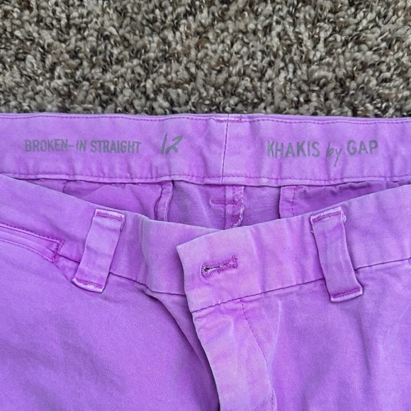 GAP Lavender Khakis - Picture 2 of 3